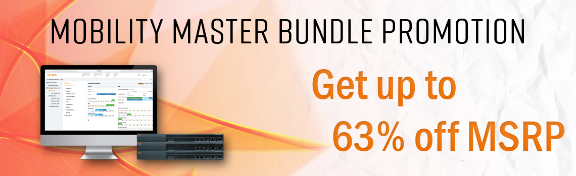 Aruba Mobility Master Bundle Promotion Banner